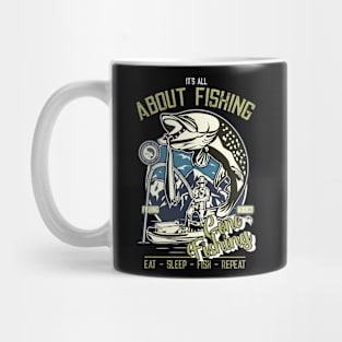 It's all about fishing Mug